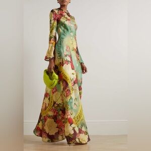 Zimmermann Wonderland Bias Slip Dress